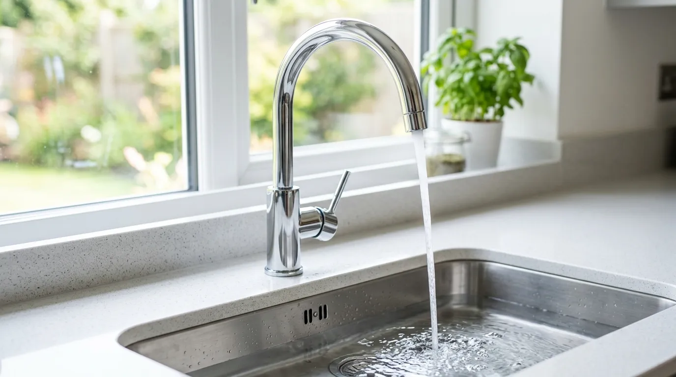 Local Plumbing Master Pros same day plumber fixing a faucet in Kirkland, WA
